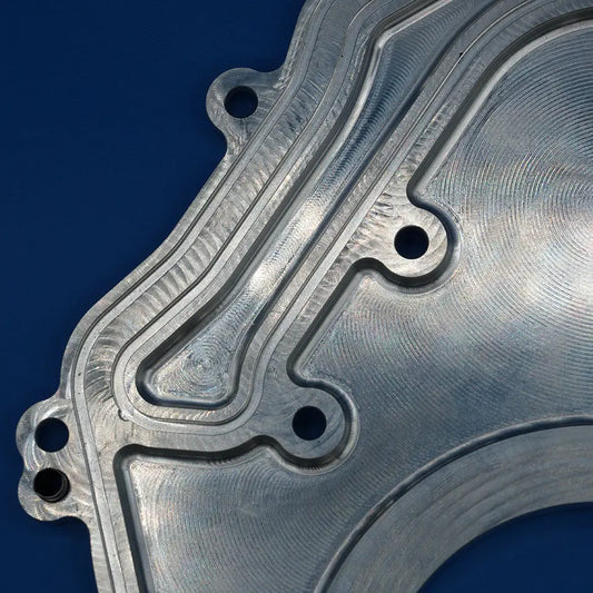 Billet Rear Engine Cover, Godzilla 7.3L, Detail